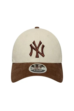 NEW ERA Καπέλα CORD 9FORTY MC NEYYAN - Μπεζ/Καφέ