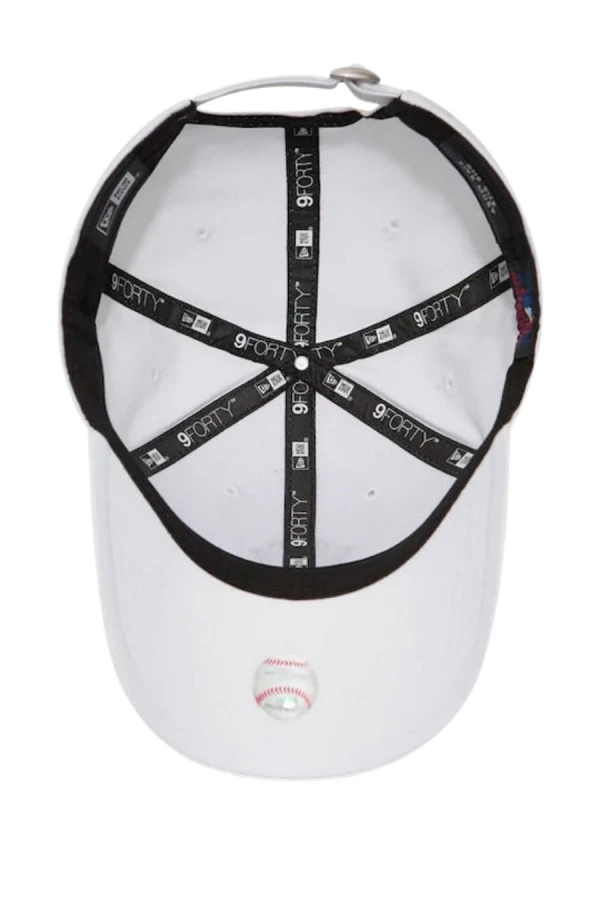 NEW ERA Unisex Καπέλο 9FORTY League Basic New York Yankees - Λευκό