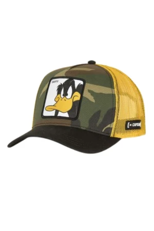 CAPSLAB Unisex Καπέλο x LOONEY TUNES Daffy Duck – Camo