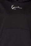 KARL KANI Φούτερ με Κουκούλα KK SMALL SIGNATURE HOODIE - BLACK