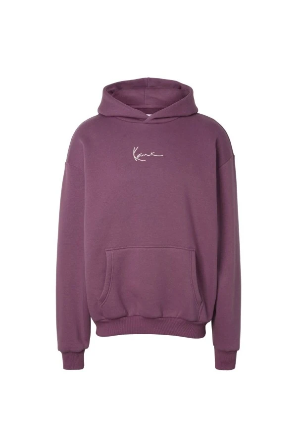 KARL KANI Φούτερ με Κουκούλα Small Signature Essential OS Hoodie – Μωβ