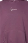 KARL KANI Φούτερ με Κουκούλα Small Signature Essential OS Hoodie – Μωβ