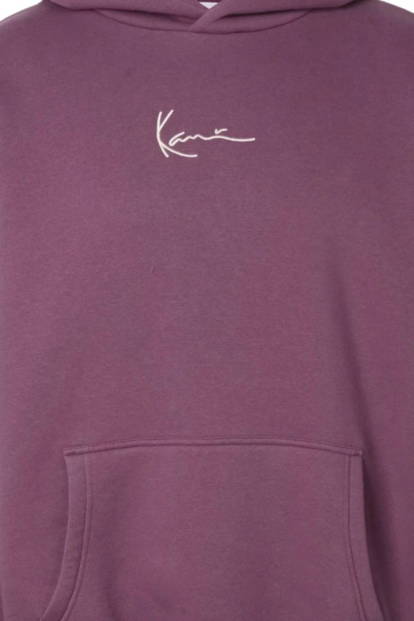 KARL KANI Φούτερ με Κουκούλα Small Signature Essential OS Hoodie – Μωβ