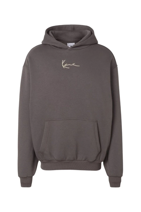KARL KANI Φούτερ με Κουκούλα SIGNATURE HOT DOG OVERSIZED HOODIE - GREY