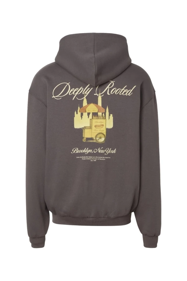KARL KANI Φούτερ με Κουκούλα SIGNATURE HOT DOG OVERSIZED HOODIE - GREY