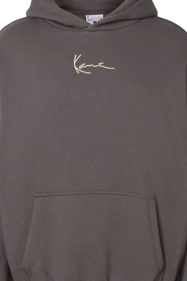 KARL KANI Φούτερ με Κουκούλα SIGNATURE HOT DOG OVERSIZED HOODIE - GREY