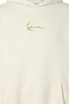 KARL KANI Φούτερ με Κουκούλα SIGNATURE HOT DOG OVERSIZED HOODIE - WHITE