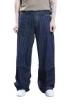 KARL KANI Jeans OG PINSTRIPE RELAXED BAGGY JEANS - BLUE
