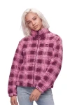 KARL KANI OG CHECK TEDDY TRACKJACKET - MULTI