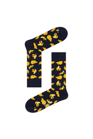 Happy Socks Banana Sock Κάλτσες Blue