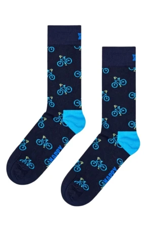 Happy Socks Bike Sock Κάλτσες Blue