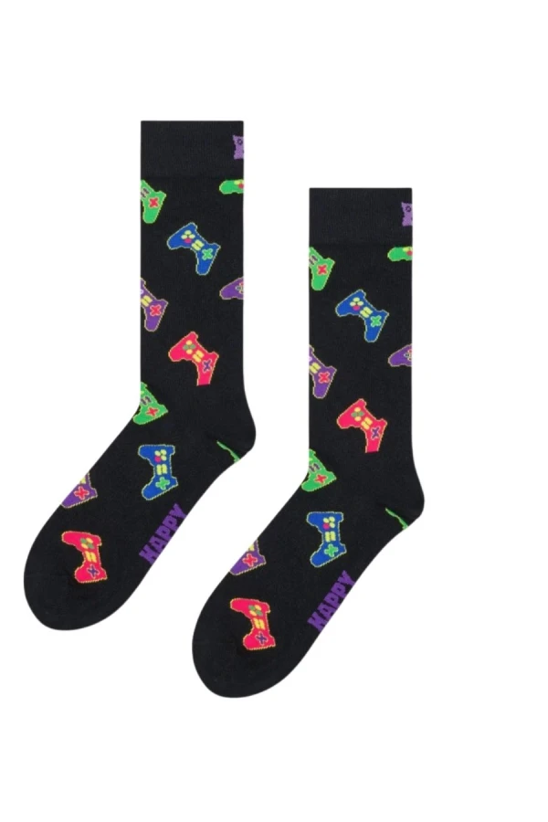 HAPPY SOCKS Controller Sock Κάλτσες - Μαύρο