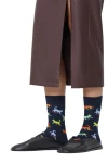 HAPPY SOCKS Kitten Love Sock Κάλτσες - Μπλε
