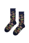 HAPPY SOCKS Κάλτσες 2-Pack Gingerbread Heart Socks Gift Set - BROWN
