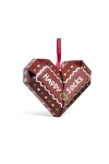 HAPPY SOCKS Κάλτσες 2-Pack Gingerbread Heart Socks Gift Set - BROWN