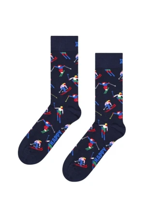 HAPPY SOCKS Κάλτσες 2-Pack Winter Sports Socks Gift Set - WHITE