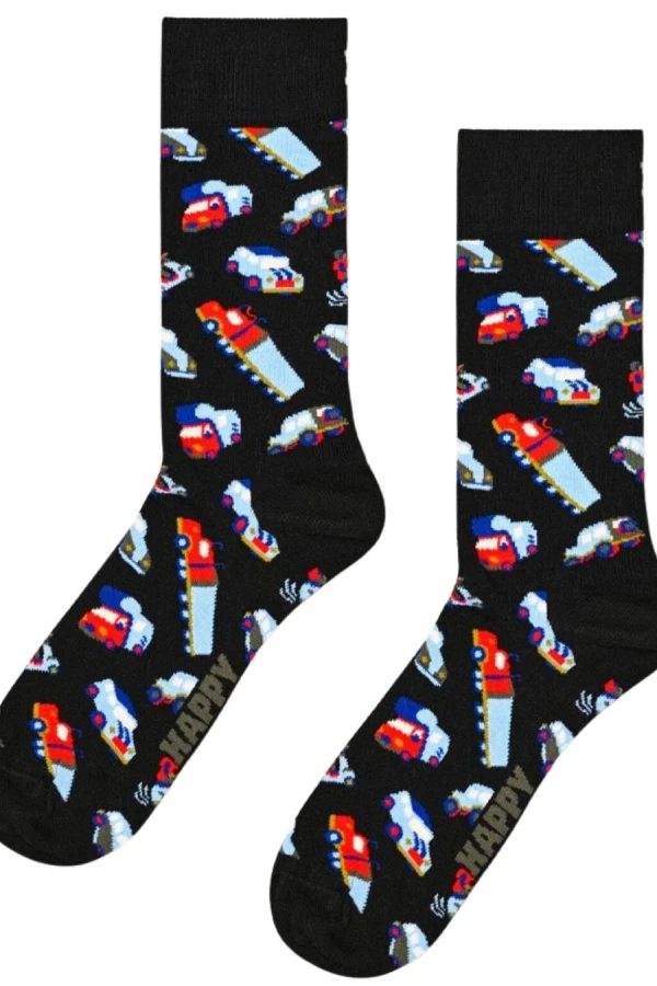 HAPPY SOCKS Traffic Jam Sock Κάλτσες - Μαύρο