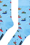 HAPPY SOCKS Fishing Boat Sock Κάλτσες - Γαλάζιο