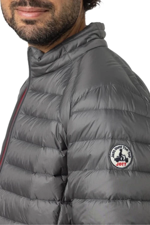 JOTT Μπουφάν DOWN JACKET LONG SLEEVES MAT - GREY