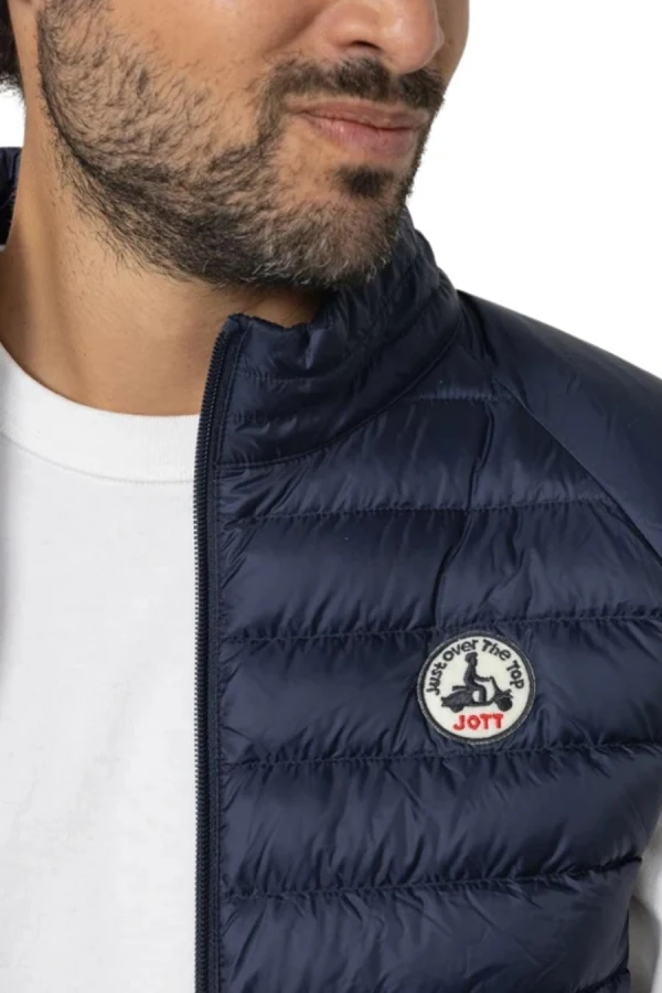 JOTT Μπουφάν DOWN JACKET NO SLEEVE TOM - BLUE