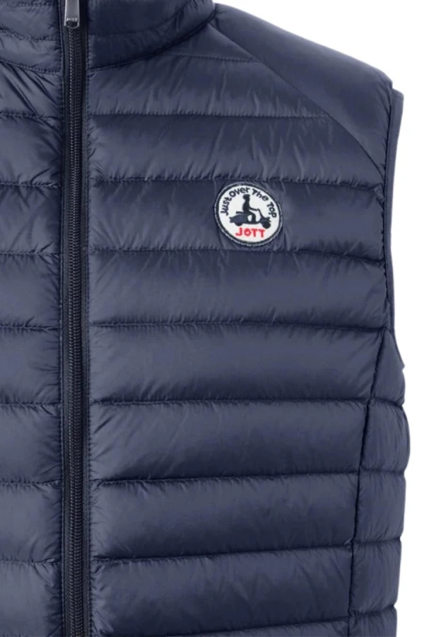 JOTT Μπουφάν DOWN JACKET NO SLEEVE TOM - BLUE