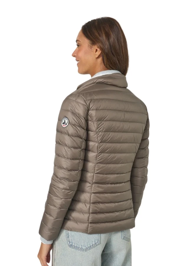JOTT Μπουφάν DOWN JACKET LONG SLEEVES CHA - BROWN