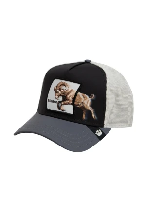 GOORIN BROS Migration Banger Goat Trucker Cap - BLACK