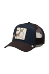 GOORIN BROS Over the Line Squirrel Trucker Cap- BLUE