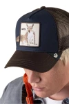 GOORIN BROS Over the Line Squirrel Trucker Cap- BLUE