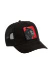 GOORIN BROS Pantera Nera Rossa Panther Trucker Καπέλο- ΜΑΎΡΟ