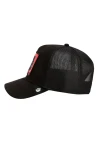 GOORIN BROS Pantera Nera Rossa Panther Trucker Καπέλο- ΜΑΎΡΟ
