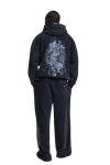 ED HARDY Ανδρική Φόρμα Gothic Flaming Dragon Relaxed Jogger - Μαύρη