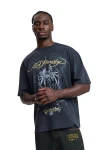 ED HARDY Men's When I Cared Relaxed T-Shirt 
