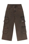 ED HARDY Women’s WOMENS RISING PHOENIX CARGO XTRA JEANS – Brown