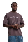 ED HARDY Ανδρικό WEBBED SKULL RELAXED FIT T-SHIRT – Καφέ