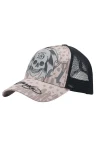 ED HARDY Καπέλα 13 SKULL 5 PANEL TRUCKER Καπέλο - γκρι