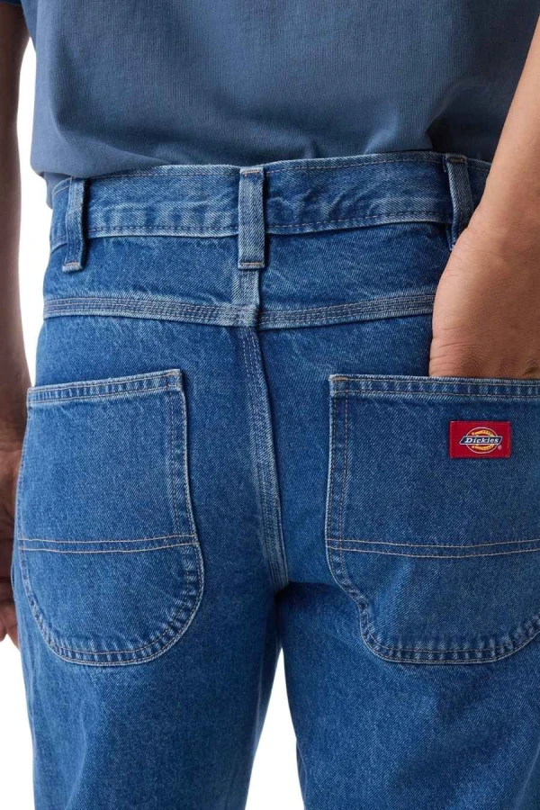 DICKIES Ανδρικό Τζιν 954 Relaxed Straight Work Jeans – Μπλε Denim