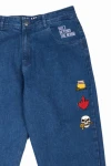BEE UNUSUAL Men's Honey Relaxed Jeans – Blue Denim