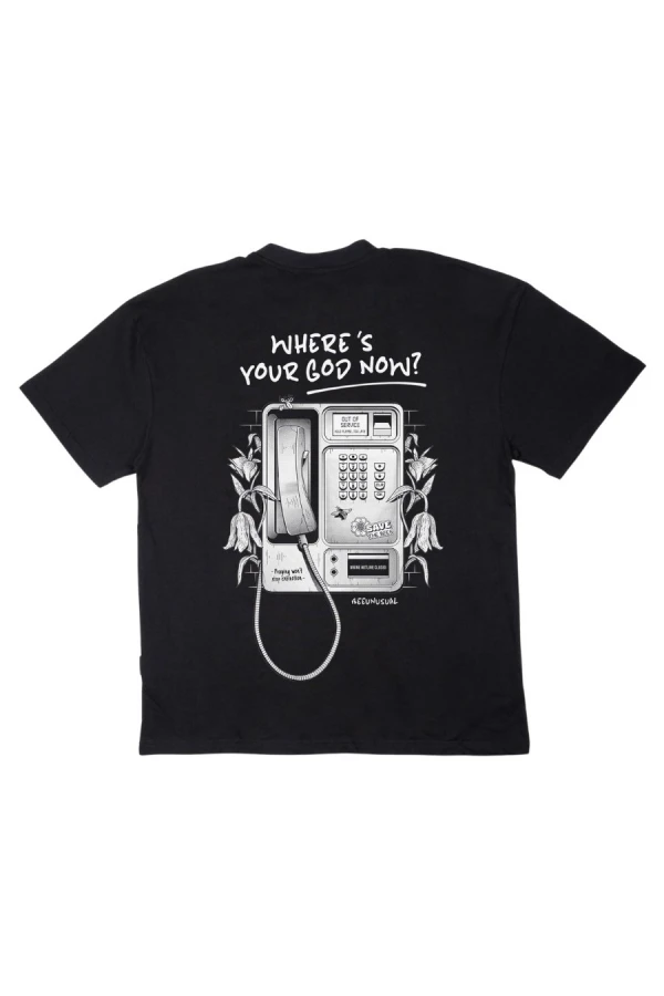 BEE UNUSUAL T-Shirt Last Call Oversized – Μαύρο