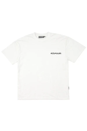 BEE UNUSUAL T-Shirt Last Call Oversized – Λευκό