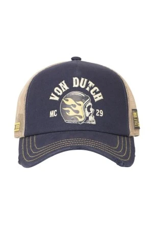 VON DUTCH Καπέλα VD/1/CT/CREW/30 - ΜΠΛΕ