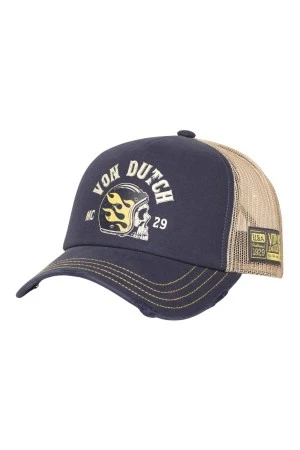 VON DUTCH Καπέλα VD/1/CT/CREW/30 - ΜΠΛΕ