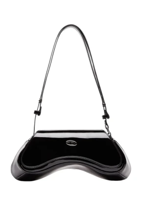 DIESEL Τσαντάκια PLAY CROSSBODY shoulder bag - BLACK