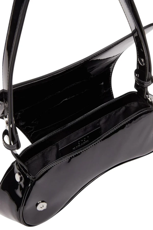 DIESEL Τσαντάκια PLAY CROSSBODY shoulder bag - BLACK