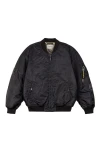 GRIMEY Μπουφάν ODD CUTLASS BOMBER JACKET - BLACK