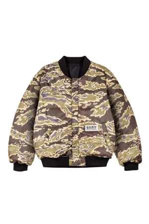 GRIMEY Μπουφάν ODD CUTLASS BOMBER JACKET - BLACK