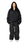 GRIMEY Μπουφάν ODD CUTLASS BOMBER JACKET - BLACK