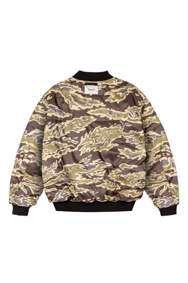 GRIMEY Μπουφάν ODD CUTLASS BOMBER JACKET - BLACK
