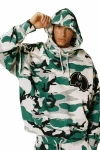 GRIMEY Φούτερ με Κουκούλα TICAL X GRIMEY CAMO REGULAR HOODIE - CAMO