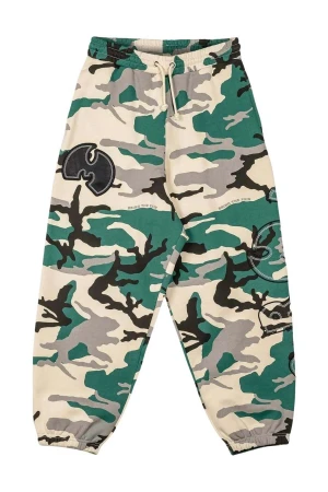 GRIMEY Φόρμες TICAL X GRIMEY CAMO BAGGY SWEATPANTS - CAMO